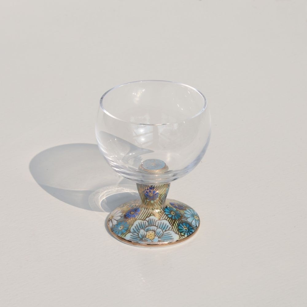 馬上グラス（無地）令和金花詰そらいろ