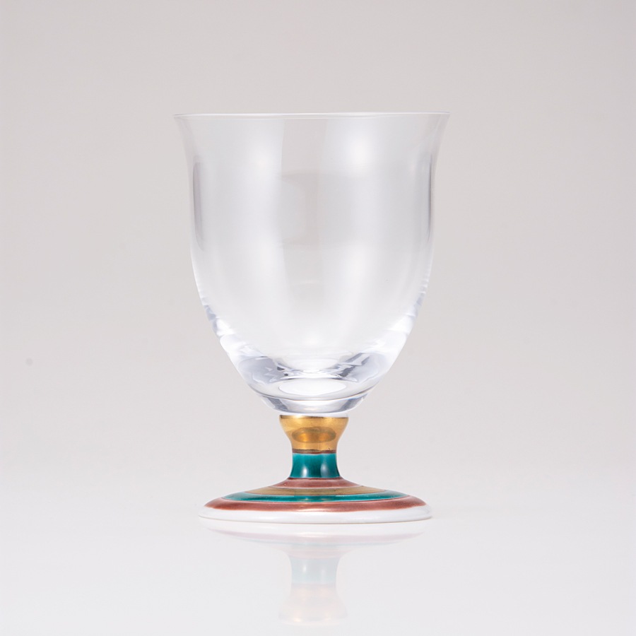 フリーグラス小（無地）こまレッド