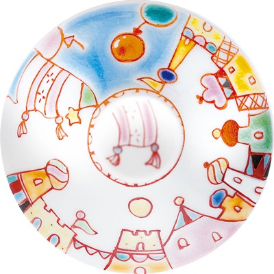 フリーグラス大（無地）街の広場