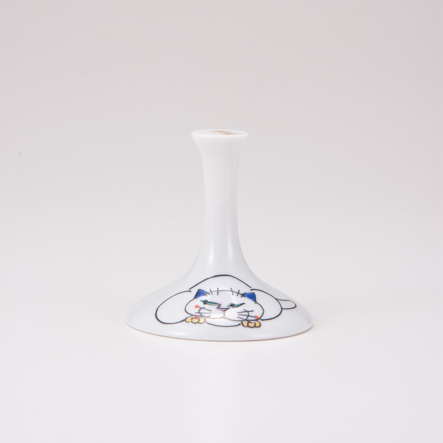 ワイングラス小（斜）ネコの休日 | ・ワイングラス,ワイングラス（小