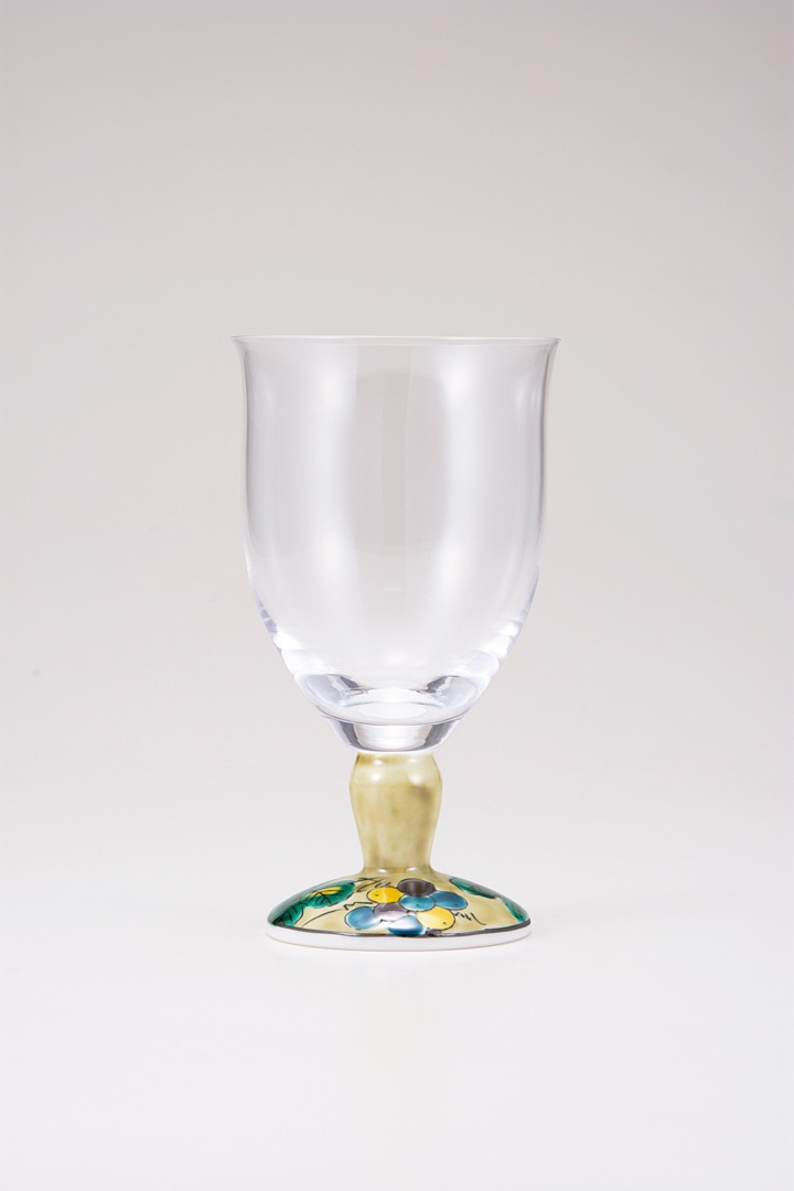 フリーグラス大（無地）ぶどうアメ釉