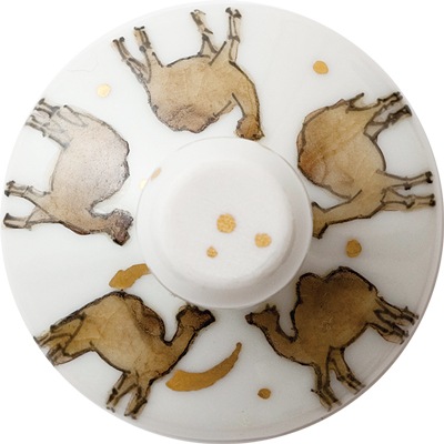 冷酒グラス(無地)月夜のらくだ