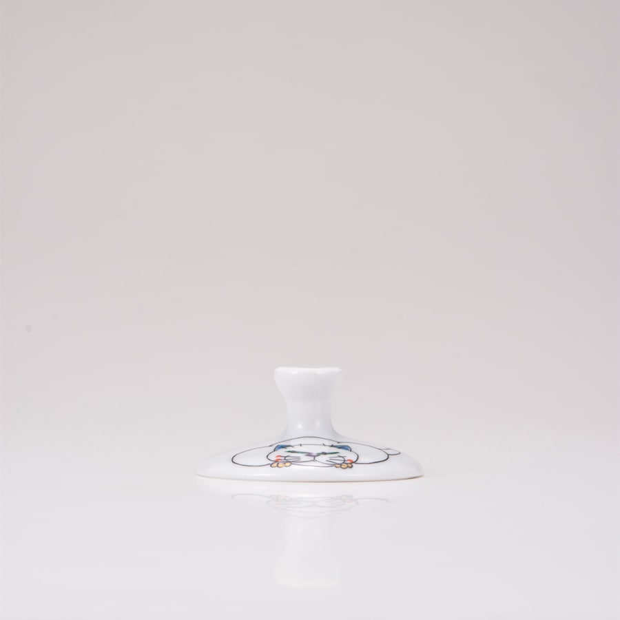 フリーグラス中（無地）ネコの休日