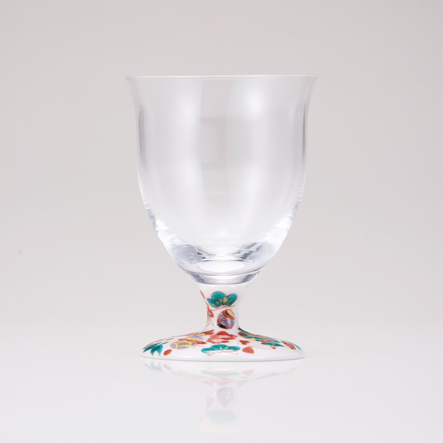 フリーグラス小(無地)宝尽し