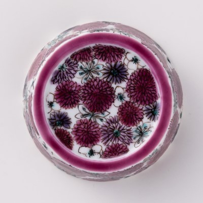 トールマグカップ　雪割草パープル