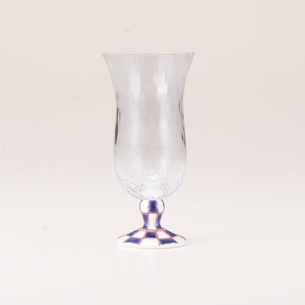 冷酒グラス(格子)市松