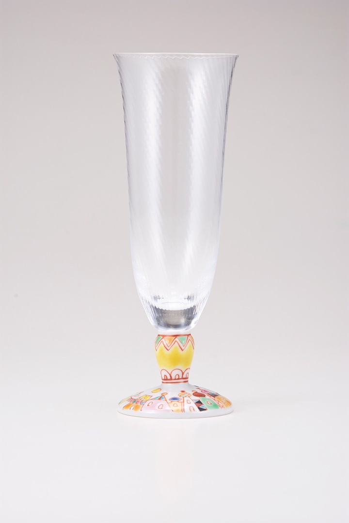 麦酒グラス（斜）街の広場