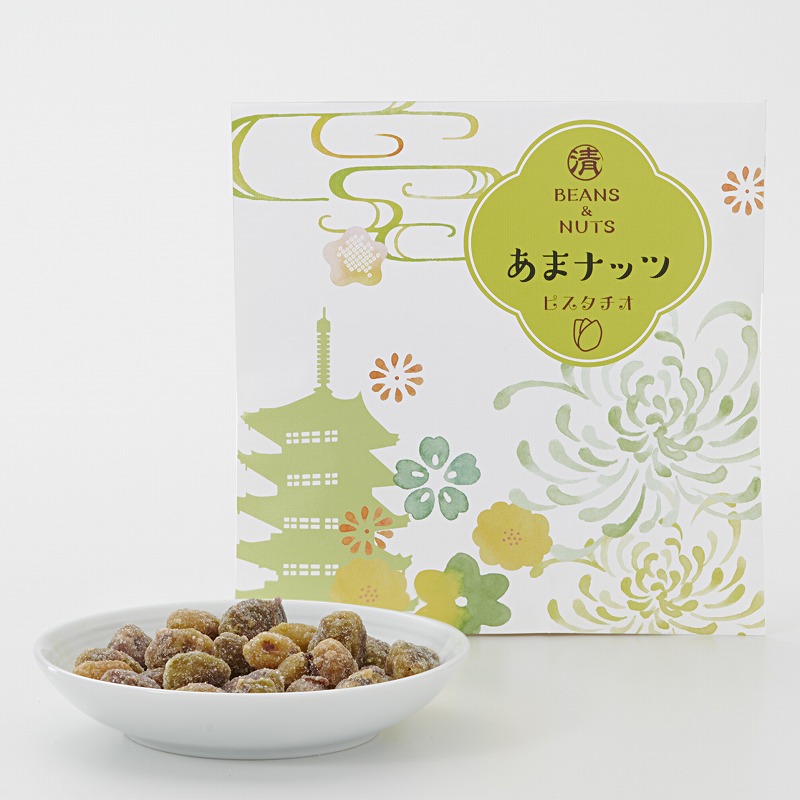 あまナッツ ピスタチオ | 甘納豆・煮豆 | 小澤清二郎商店 (豆菓子