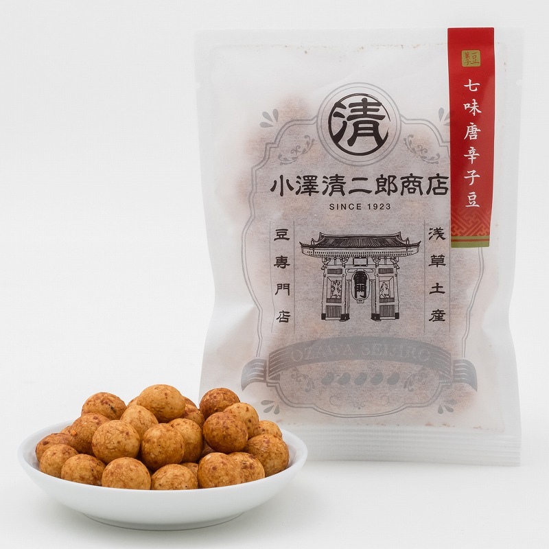 七味唐辛子豆