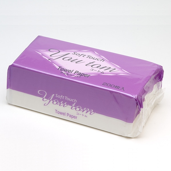 ペーパータオル ユートム【個人宅配送不可】【北海道・沖縄・離島：配送不可】