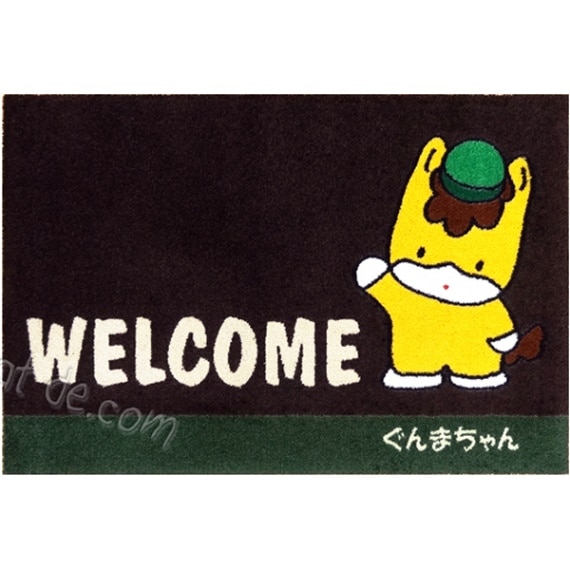 （ぐんまちゃん）WELCOMEマット（600×850mm）