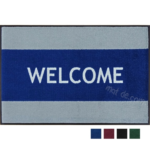 カラバリWELCOMEマット（スタイル9）600×900mm