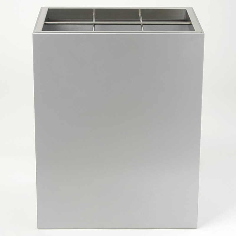 エレガント傘立て ウッディ30 （シルバー）