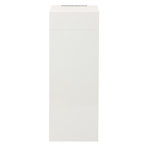 マンションのチラシ回収BOX（鍵付きL・ホワイト）