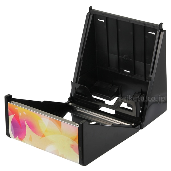 オシャレなデザイン ペーパータオルホルダーL（フラワーアート-01-L）