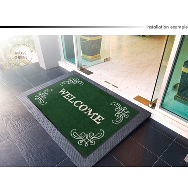 カラバリWELCOMEマット（スタイル3）600×900mm
