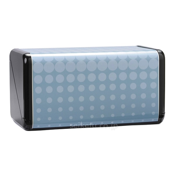 オシャレなデザイン ペーパータオルホルダーS（ドット）ブルー