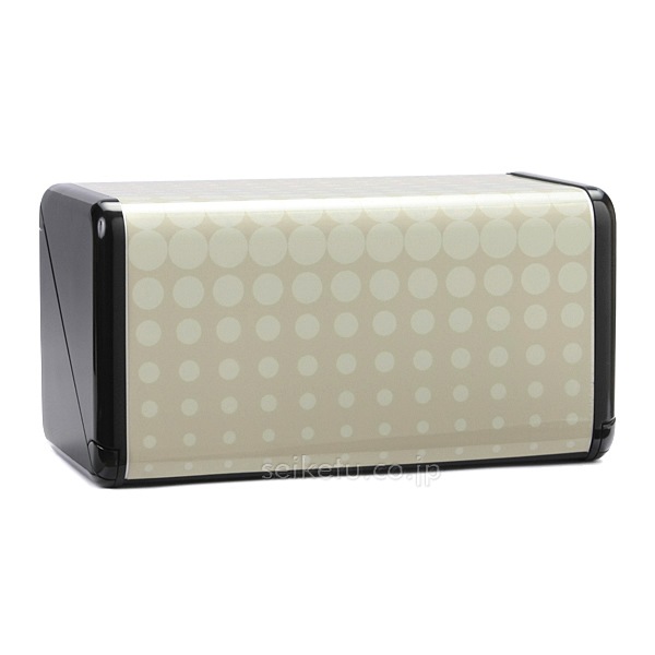 オシャレなデザイン ペーパータオルホルダーS（ドット）ベージュ