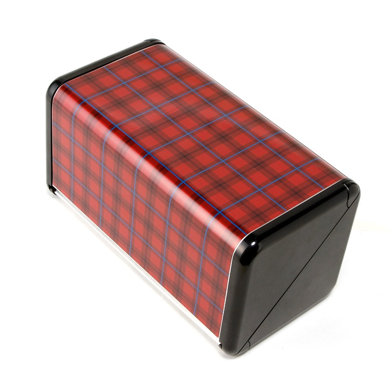 オシャレなデザイン ペーパータオルホルダーS（ワッフル）レッド