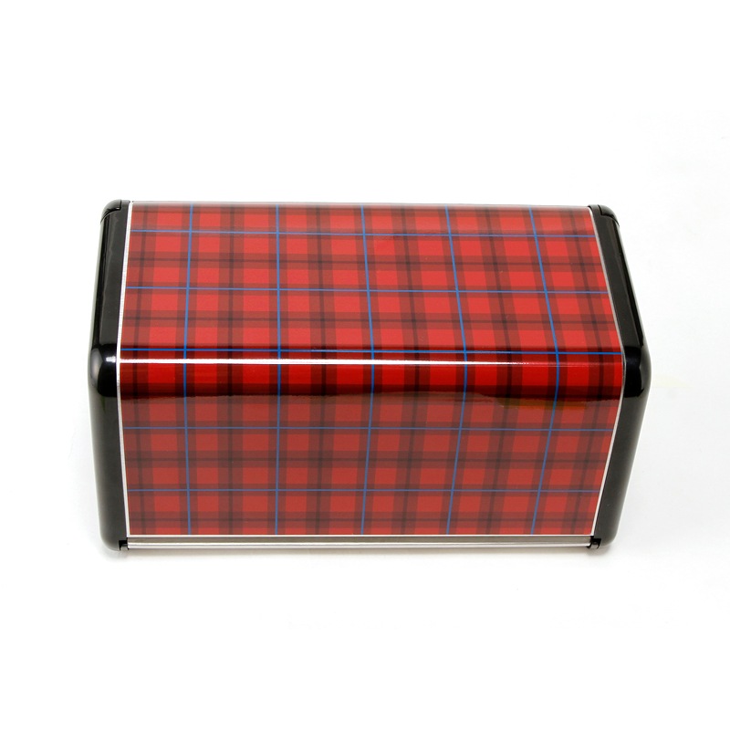 オシャレなデザイン ペーパータオルホルダーS（ワッフル）レッド