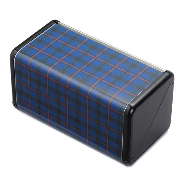 オシャレなデザイン ペーパータオルホルダーS（ワッフル）ブルー