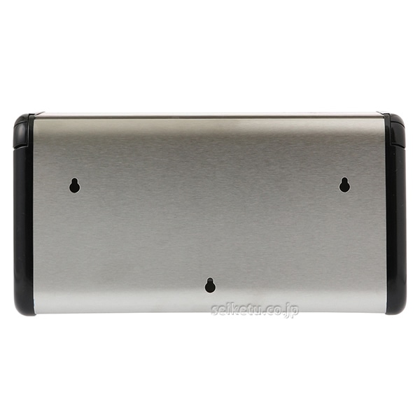 オシャレなデザイン ペーパータオルホルダーS(ストライプ)グリーン