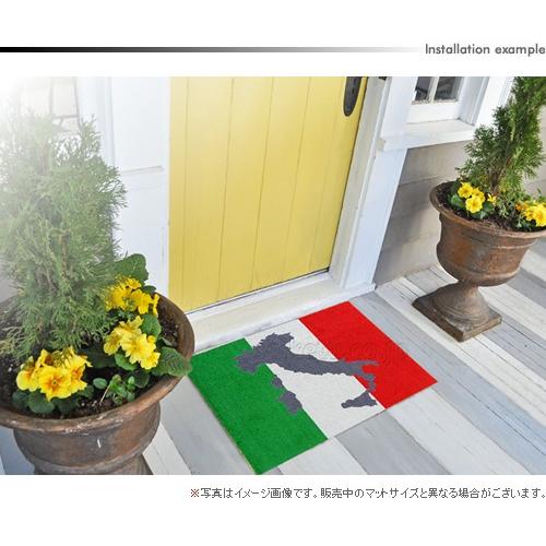 デザインマット（イタリアン地図-2）（文字なしタイプ）600×850mm