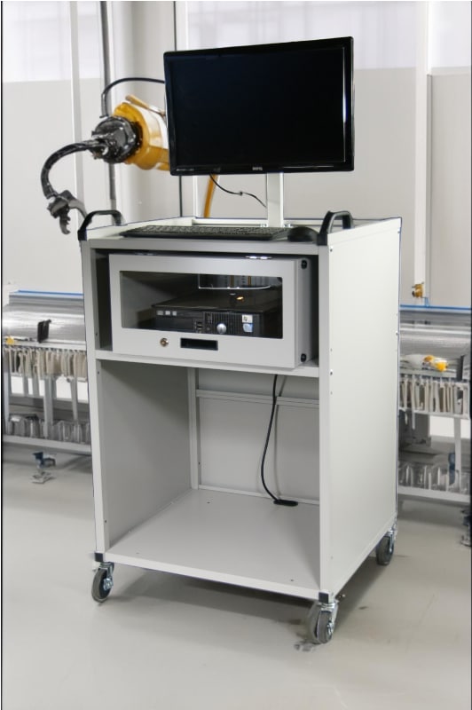 パソコン操作台、キャスター付き 813djzvVknL._AC_UF350,