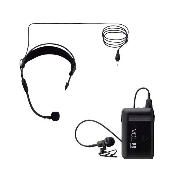 ������̵����TOA 800MHz�� �磻��쥹�إåɥ��åȥޥ��� ���å� WM-1320 + WH-4000A