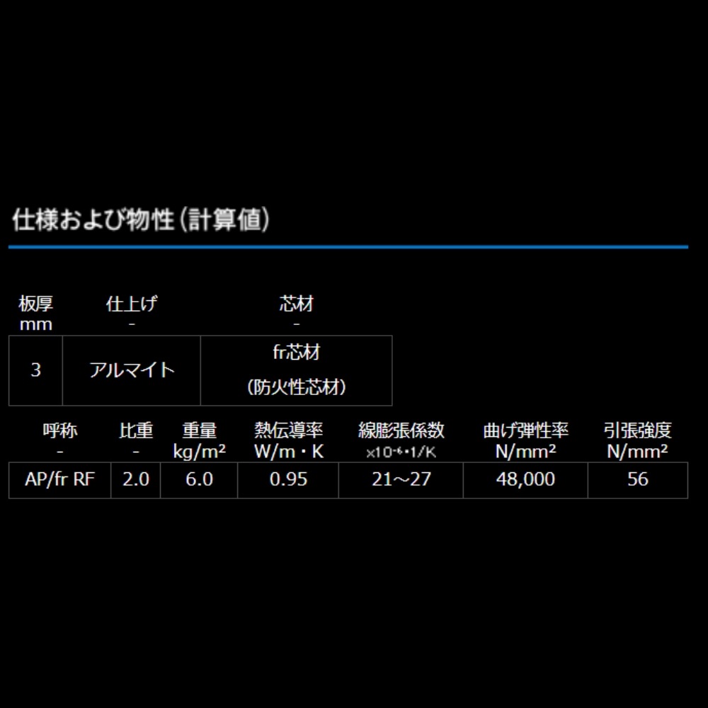 ʤ ALPOLIC fr RF 01 ߥ顼 300x600mmݥå  ǳ 