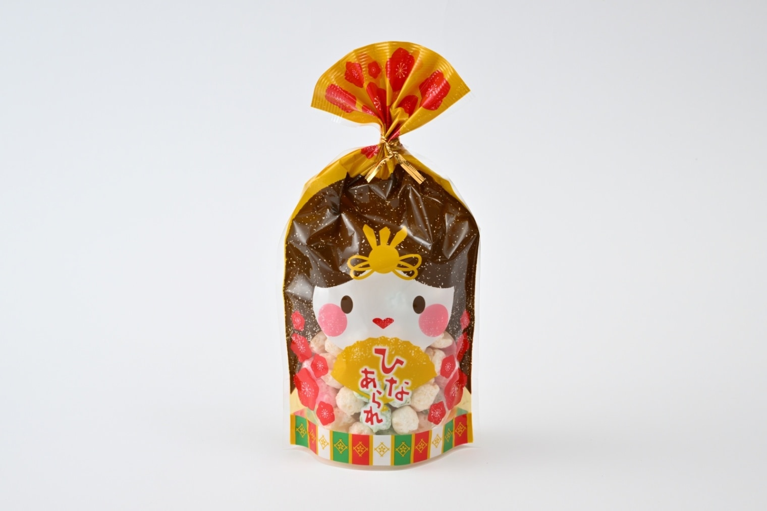 ひなあられ袋入（お雛様パッケージ）