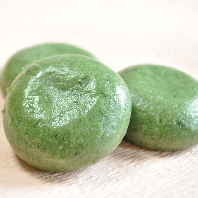 【冬季限定販売】　越前名水もち　よもぎ餅（個包装7ヶ入）