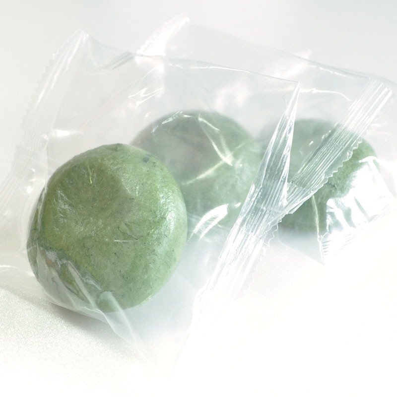 【冬季限定販売】　越前名水もち　よもぎ餅（個包装7ヶ入）