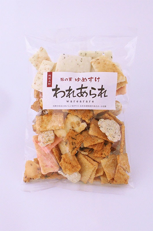 割れあられ袋入　醤油・素焼き系