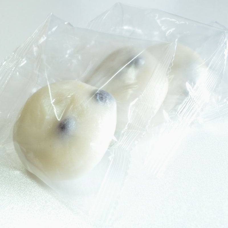 【冬季限定販売】　越前名水もち　黒豆餅（個包装7ヶ入）
