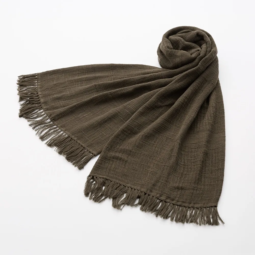 [今治タオル] 今治ショール (※購入特典：災害時行動情報BOOK×1冊付き) 全10色