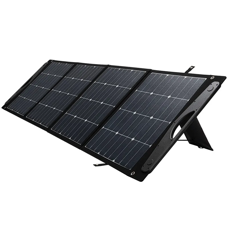 1. ソーラーパネル 60W 9面折りたたみ型 防水撥水加工 防災用品