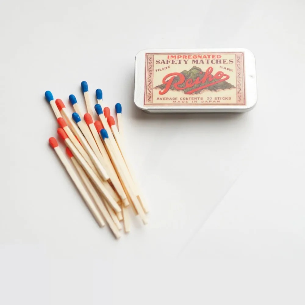 スライド缶入り 安全マッチ （防水防湿PPパック完封 / 1個入り）