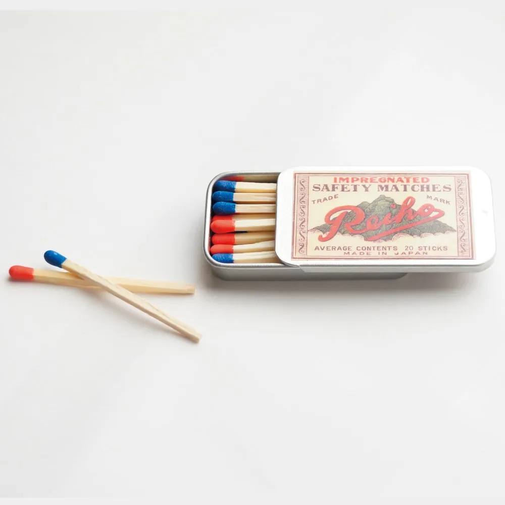 スライド缶入り 安全マッチ （防水防湿PPパック完封 / 1個入り）