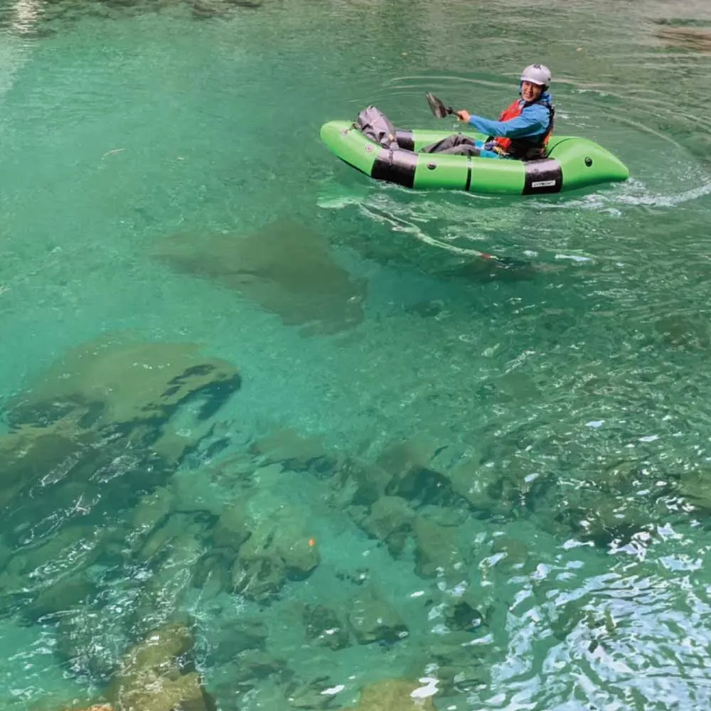 GRIFFON RAFT（グリフォンラフト）ストレウス（1人乗り）｜水害に備えるパックラフト（元気商會） 全7色