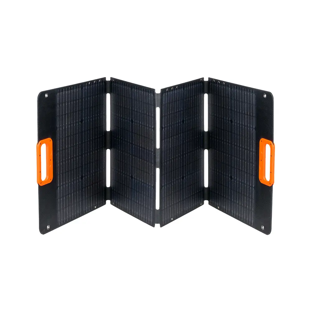 KOSHIN（工進）ソーラーパネル SL-110｜ポータブル電源「BPS-6L・BPS-12L」充電用／折り畳み式／持ち手付き