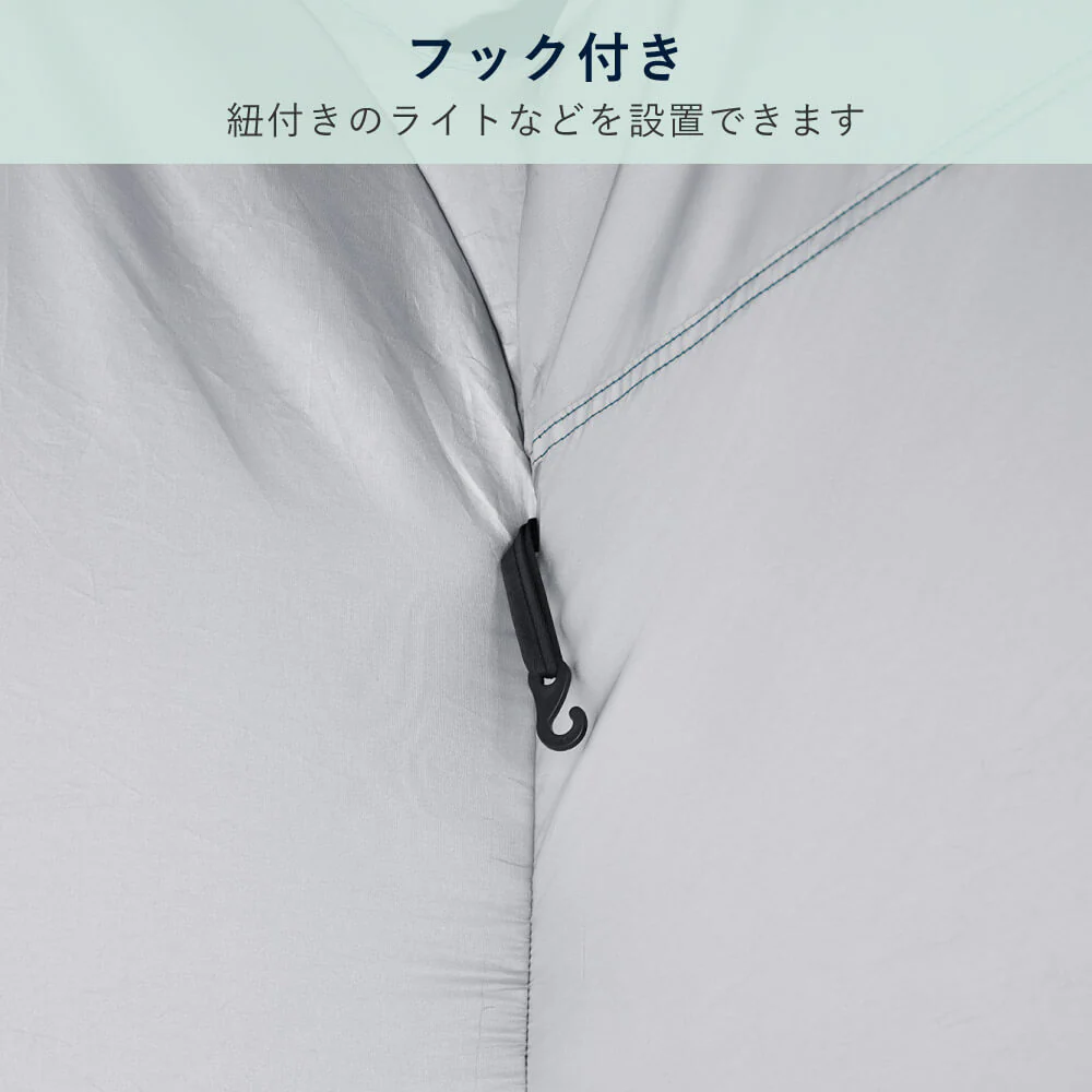 KOKOBO 屋根が開く防災テント BTN200（ポップアップテントで簡単設営 / 持ち運びできる収納袋付き）｜キングジム