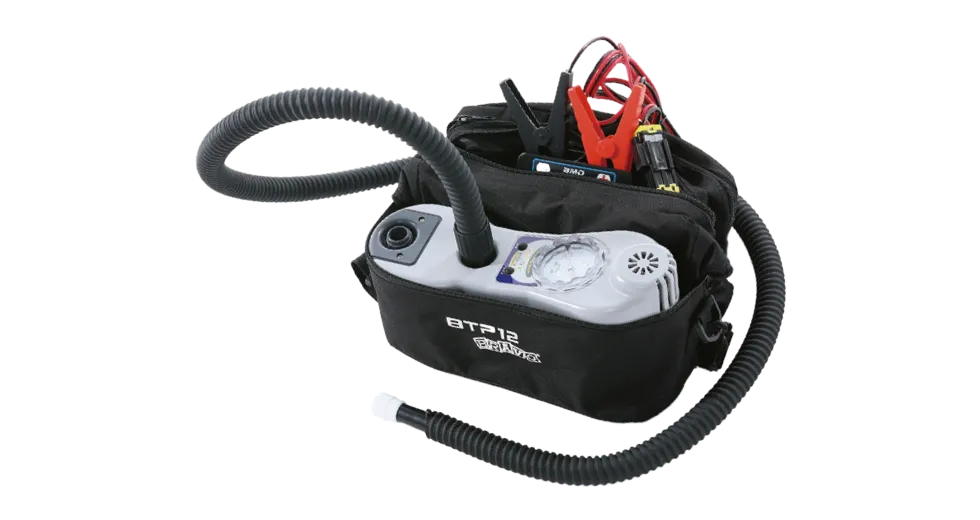 充電式電動ポンプ・バッテリーセット（BTP-12（超高圧電動ポンプ本体）とBK-Li（専用リチウムイオンバッテリー）のセット / 家庭用コンセントから充電できます ）