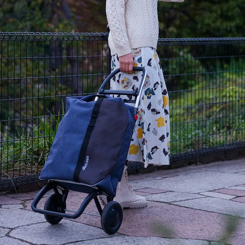 [ロルサー(ROLSER)] NSシリーズ+フレーム セット｜災害時にも役立つ大容量、軽量、静かで安定したショッピングカート（キャリーカート）