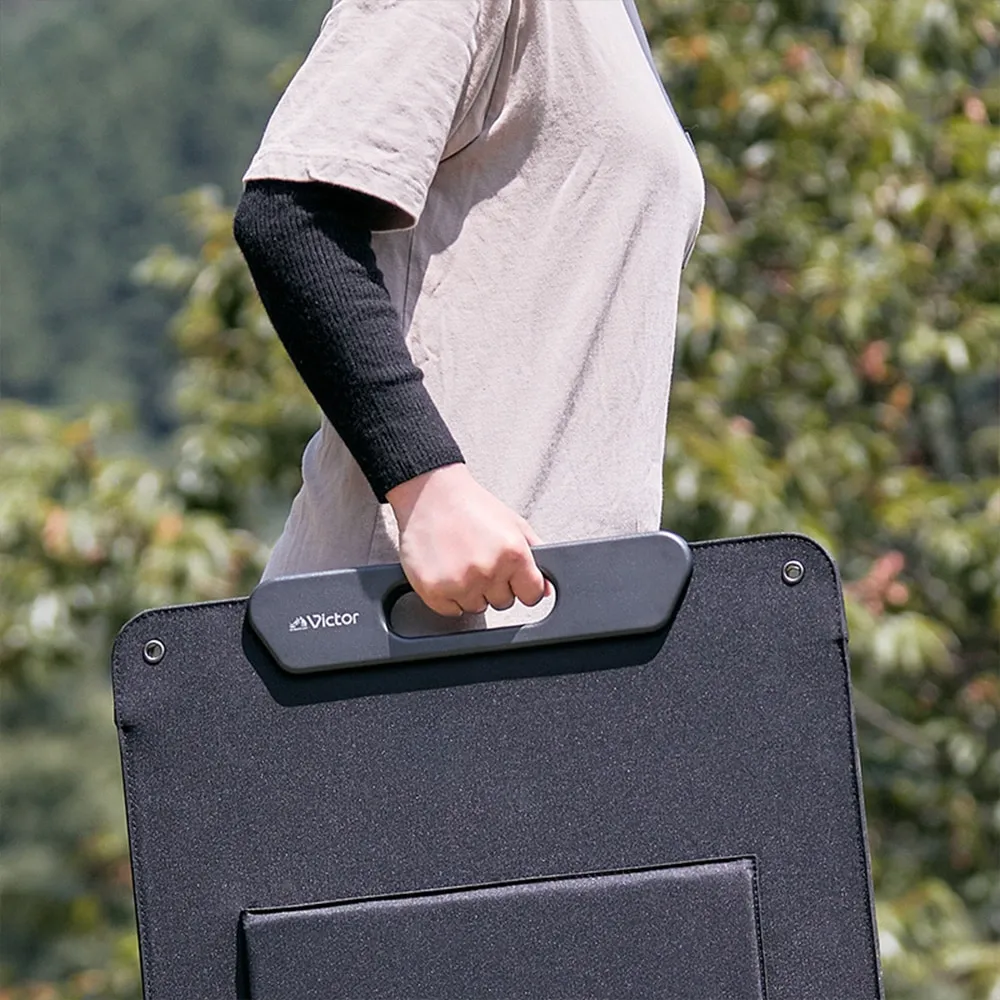 Victor ポータブルソーラーパネル BH-SV100 （※Victor RFシリーズ専用）｜最大100Ｗのハイパワー出力