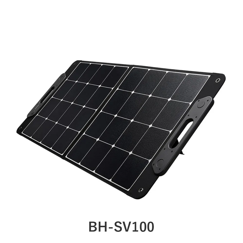 Victor ポータブルソーラーパネル BH-SV100 （※Victor RFシリーズ専用）｜最大100Ｗのハイパワー出力