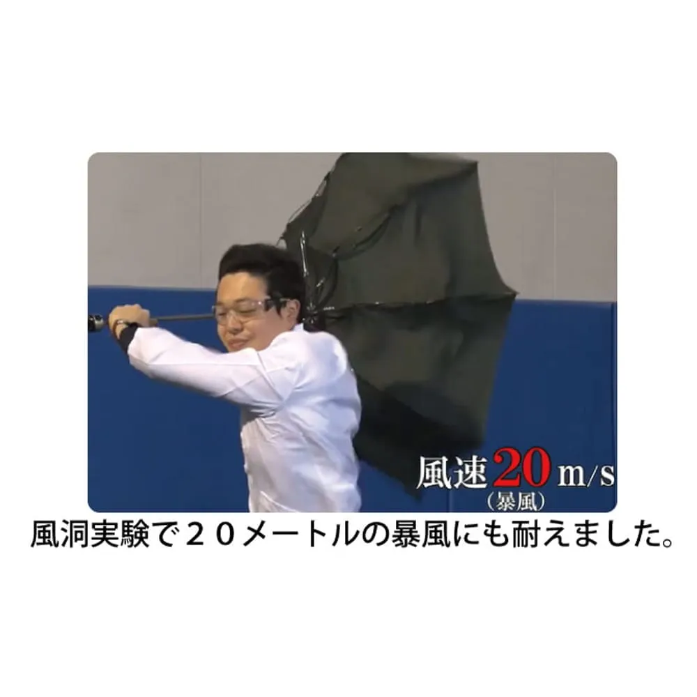 《折りたたみ傘(3段折)/FRP製強化骨採用》ストロングアーミー６０ｃｍ（親骨60cm/重量350g/超撥水加工済）全4色｜ブランド：Waterfront（ウォーターフロント）