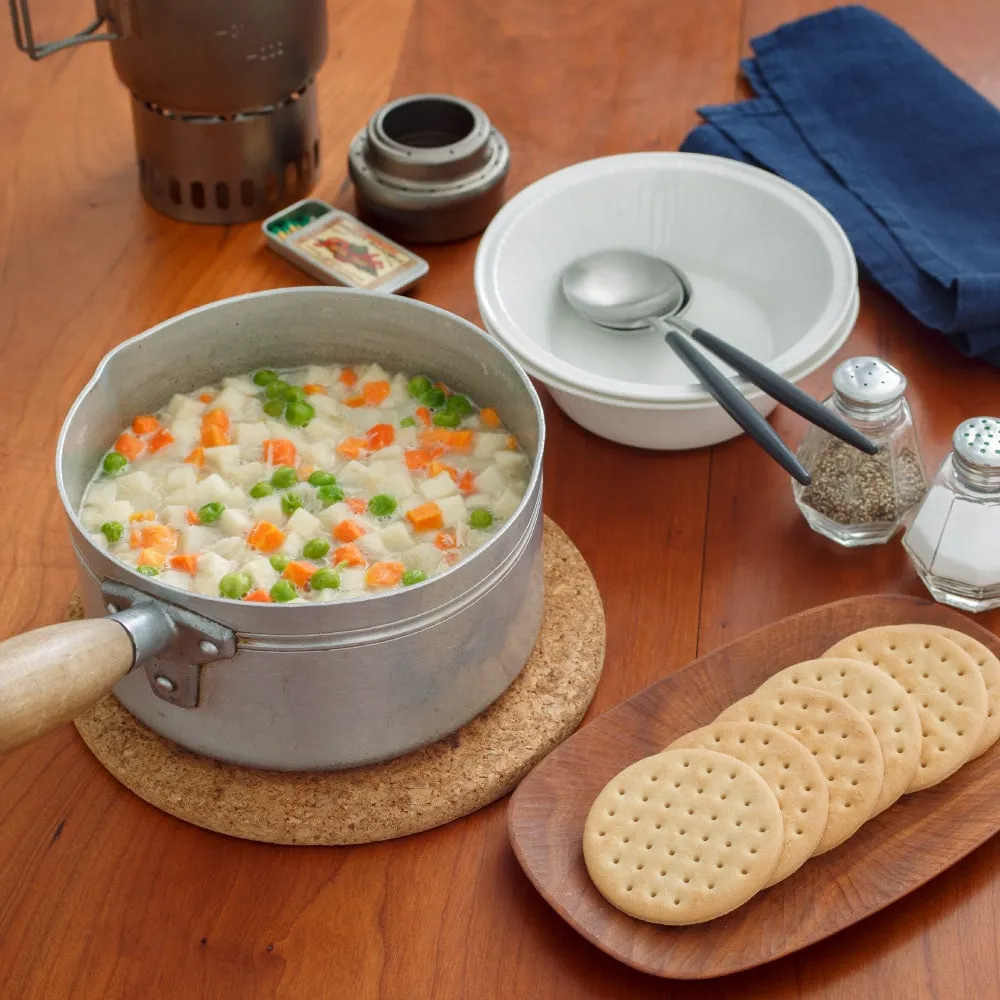 [小缶]チキンシチューと野菜シチューのセット（6缶詰め合わせ/非常食セット）｜サバイバルフーズ（約15食相当量）