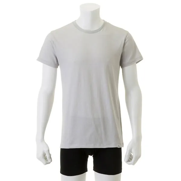 [災害用消臭下着 デオエスト(DEOEST)] Men's 消臭アンダーシャツ・クルーネック（丸首） [型番:IDT31] 全3色