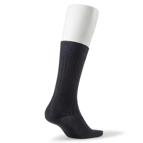 [災害用消臭下着 デオエスト(DEOEST)] Men's 消臭ビジネスソックス・ベーシックリブ [型番:IDY00] 全3色